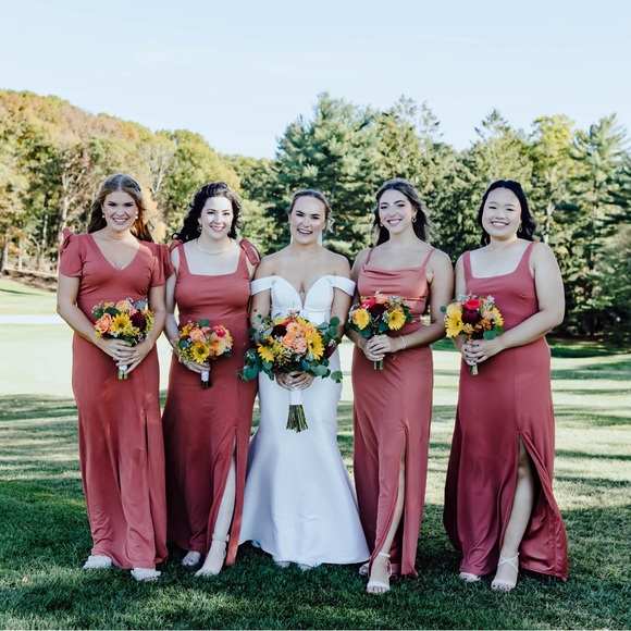 Birdy Grey Alex Convertible Dress in Terracotta (size L) - Picture 9 of 9